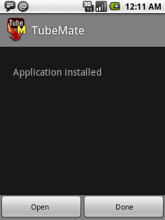 tubemate for android installation